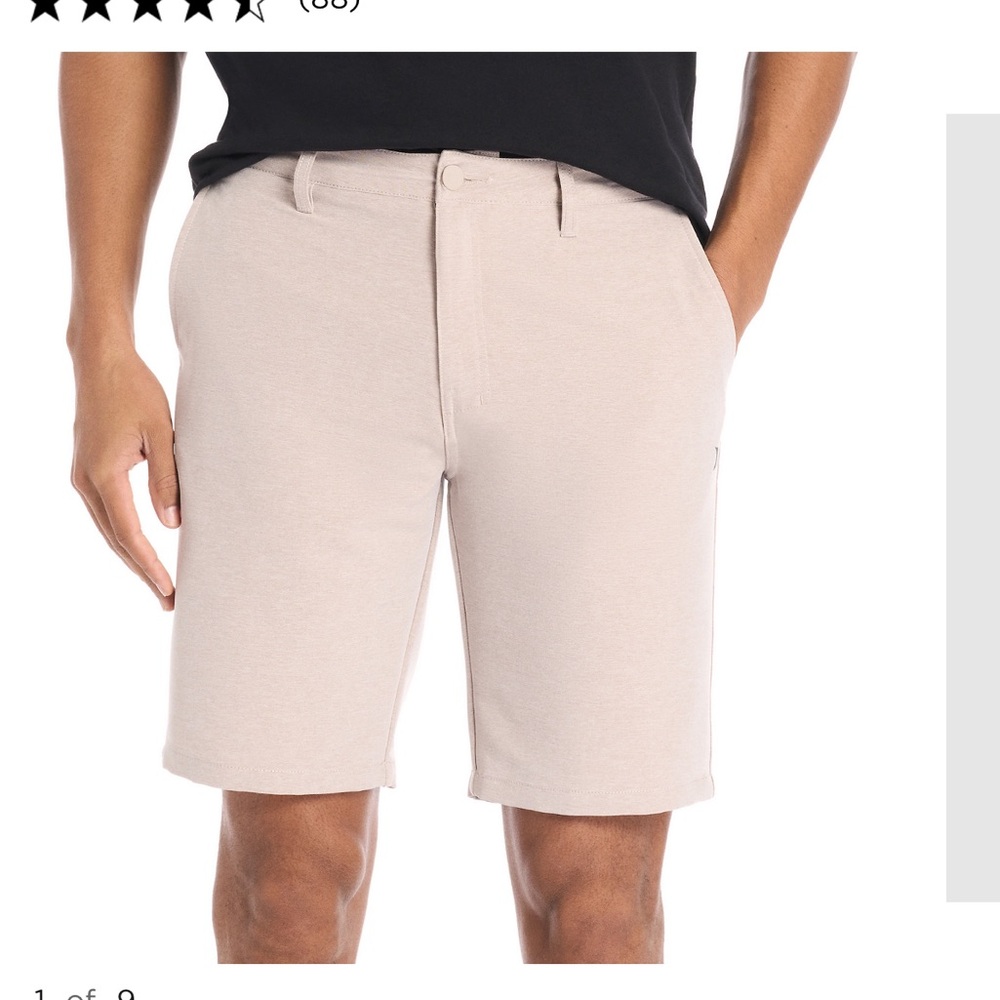 Hurley mens khaki shorts
